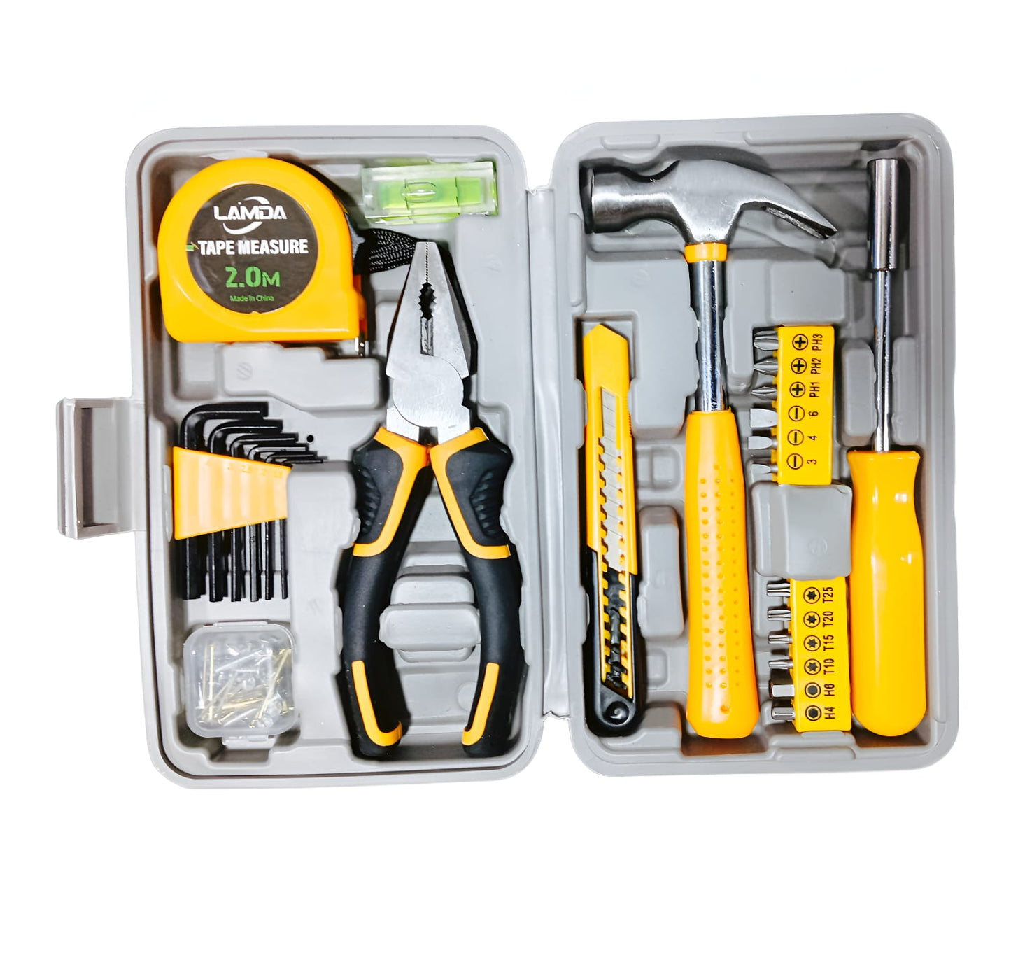 Kit De Herramientas Manuales 59 Piezas