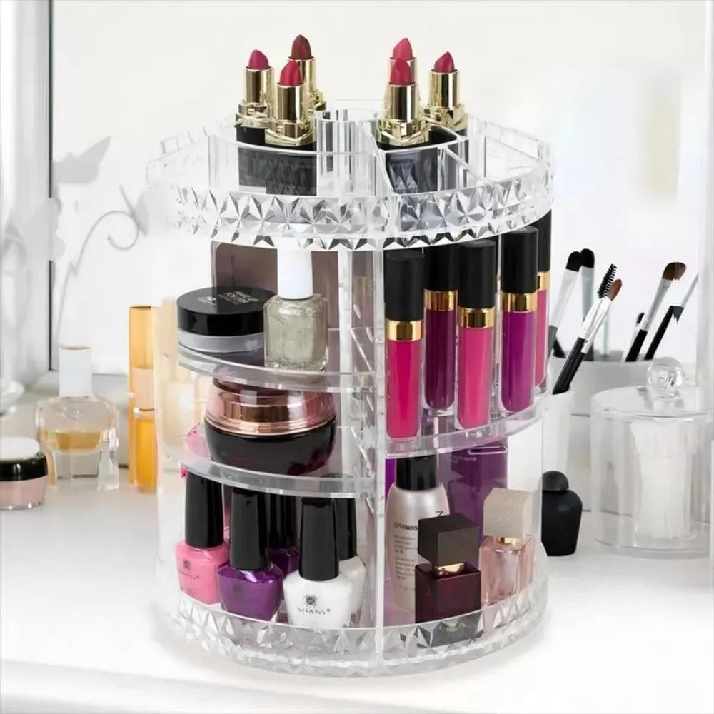 Organizador De Maquillaje Giratorio 360º