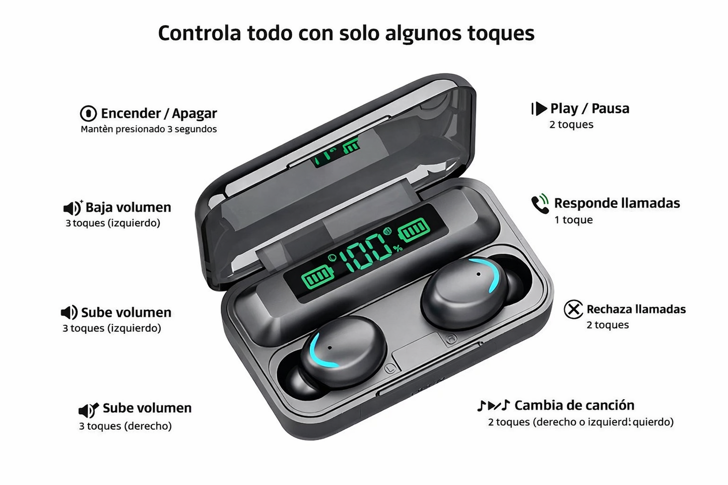 Audífono Inalámbricos F9